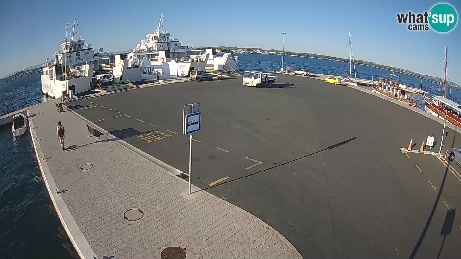 Tkon camera en vivo – Transportar – Dalmacia – Croacia