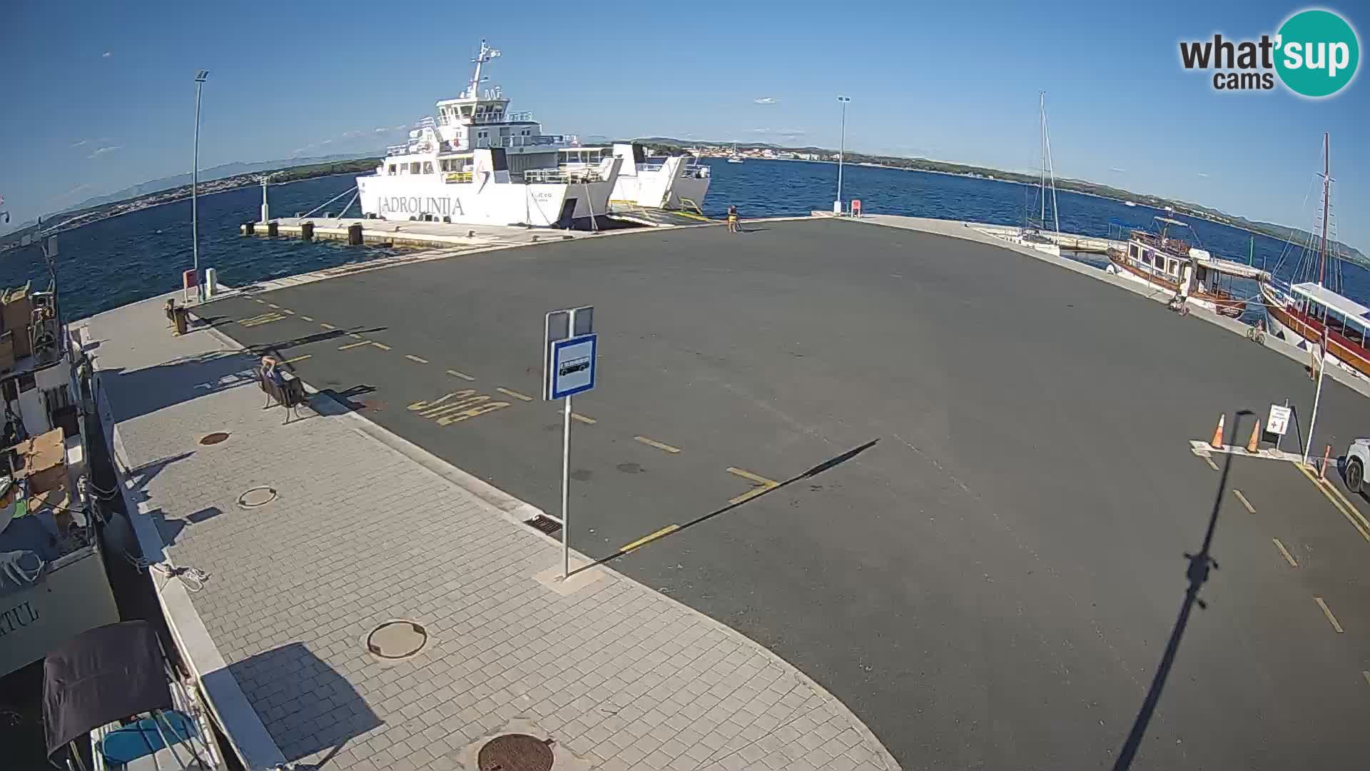Tkon camera en vivo – Transportar – Dalmacia – Croacia