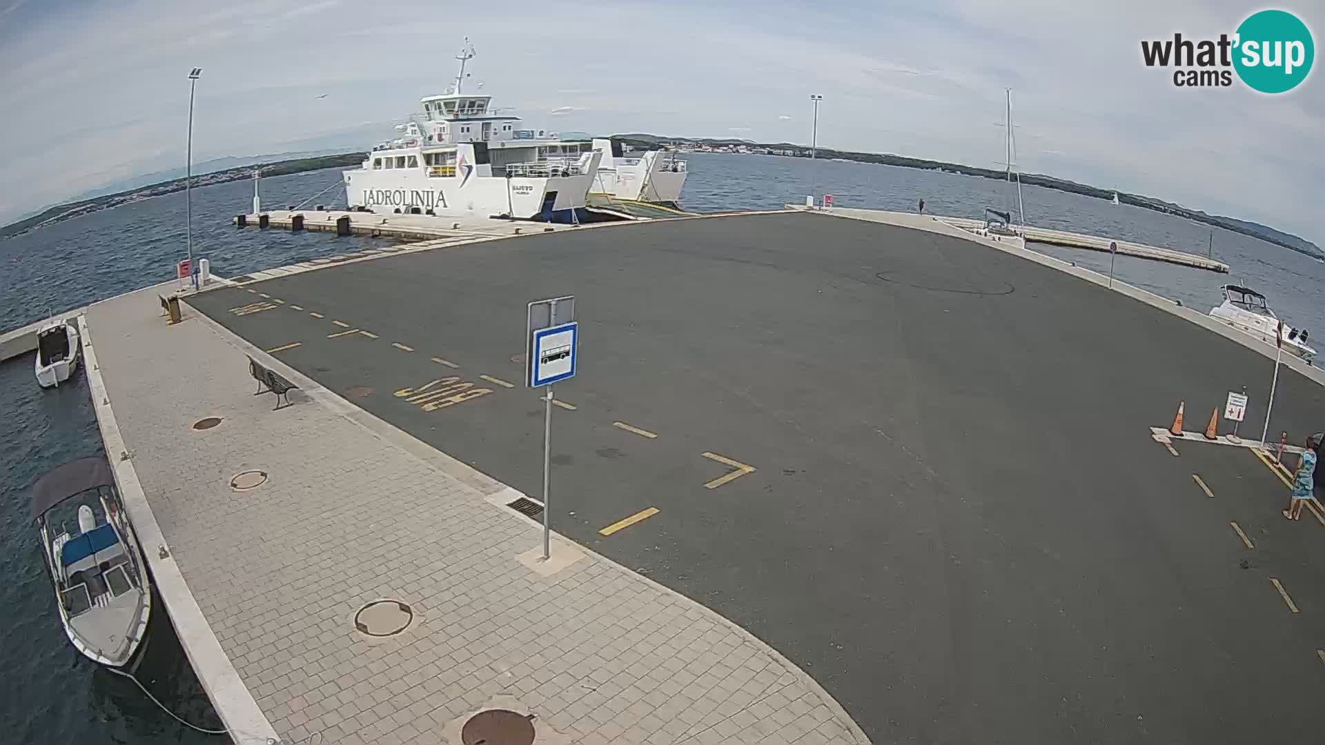 Tkon Live cam – Fähre – Dalmatien – Kroatien