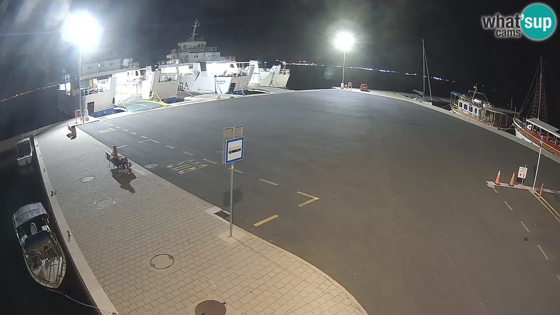 Tkon Live cam – ferry – Dalmatia – Croatia