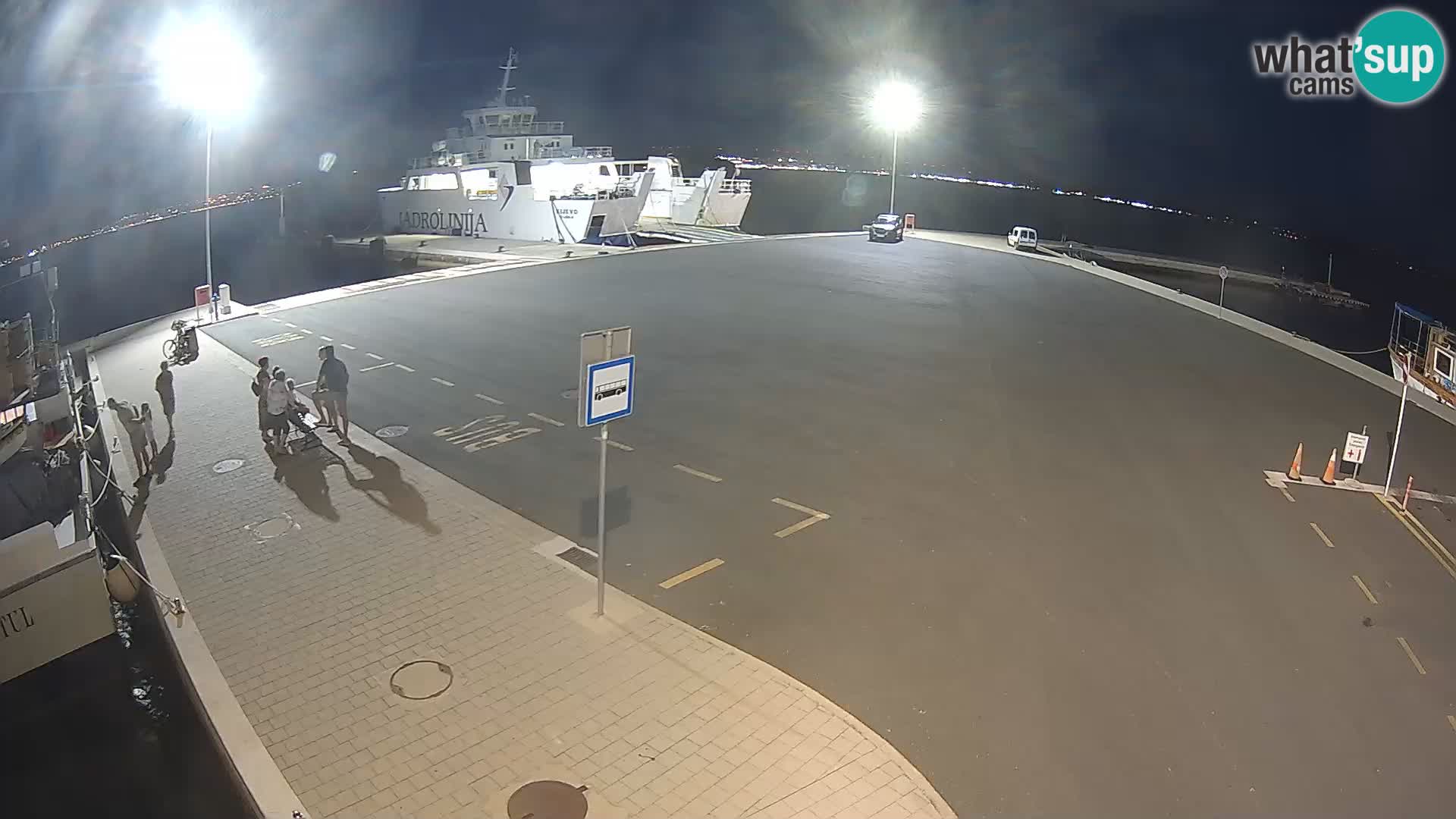 Tkon Live cam – ferry – Dalmatia – Croatia