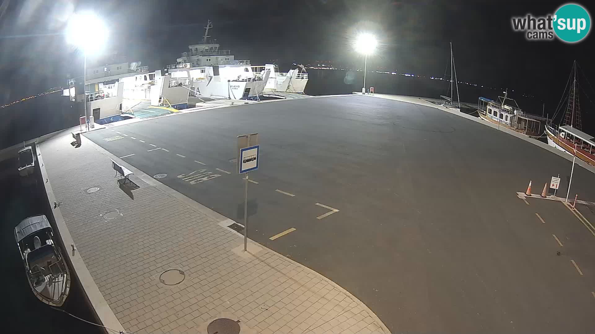 Tkon Live cam – traghetto – Dalmazia – Croazia