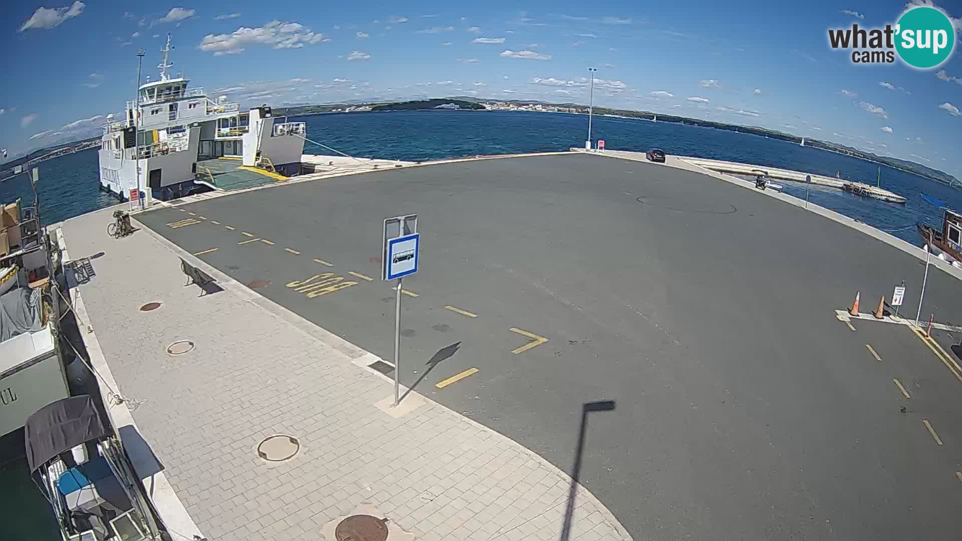 Tkon Live cam – traghetto – Dalmazia – Croazia