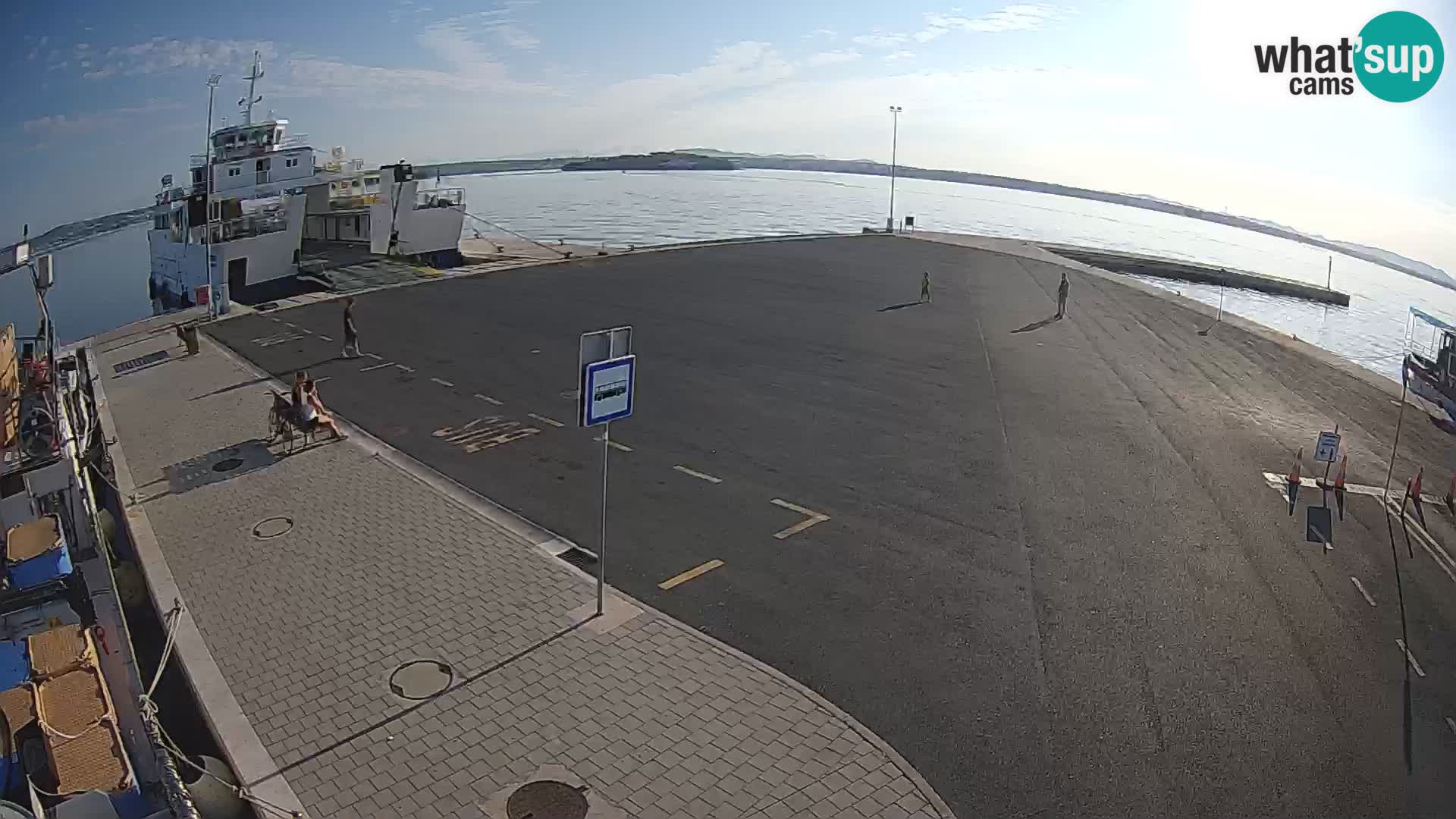 Tkon camera en vivo – Transportar – Dalmacia – Croacia