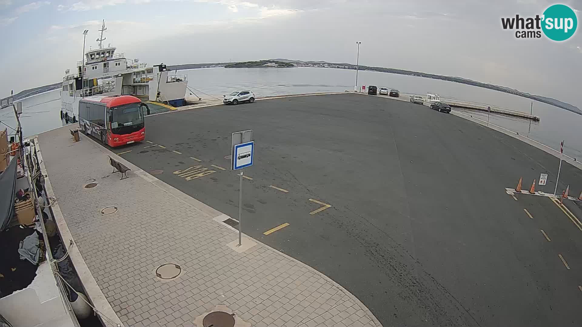 Tkon Live cam – ferry – Dalmatia – Croatia