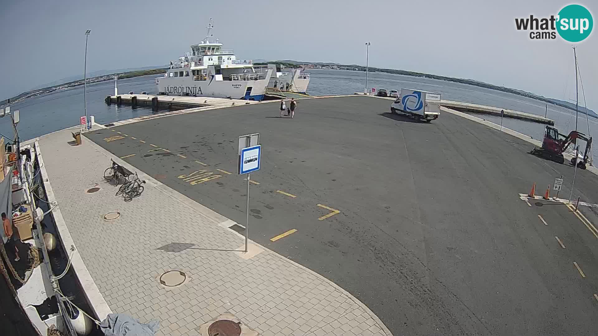 Tkon Live cam – Fähre – Dalmatien – Kroatien