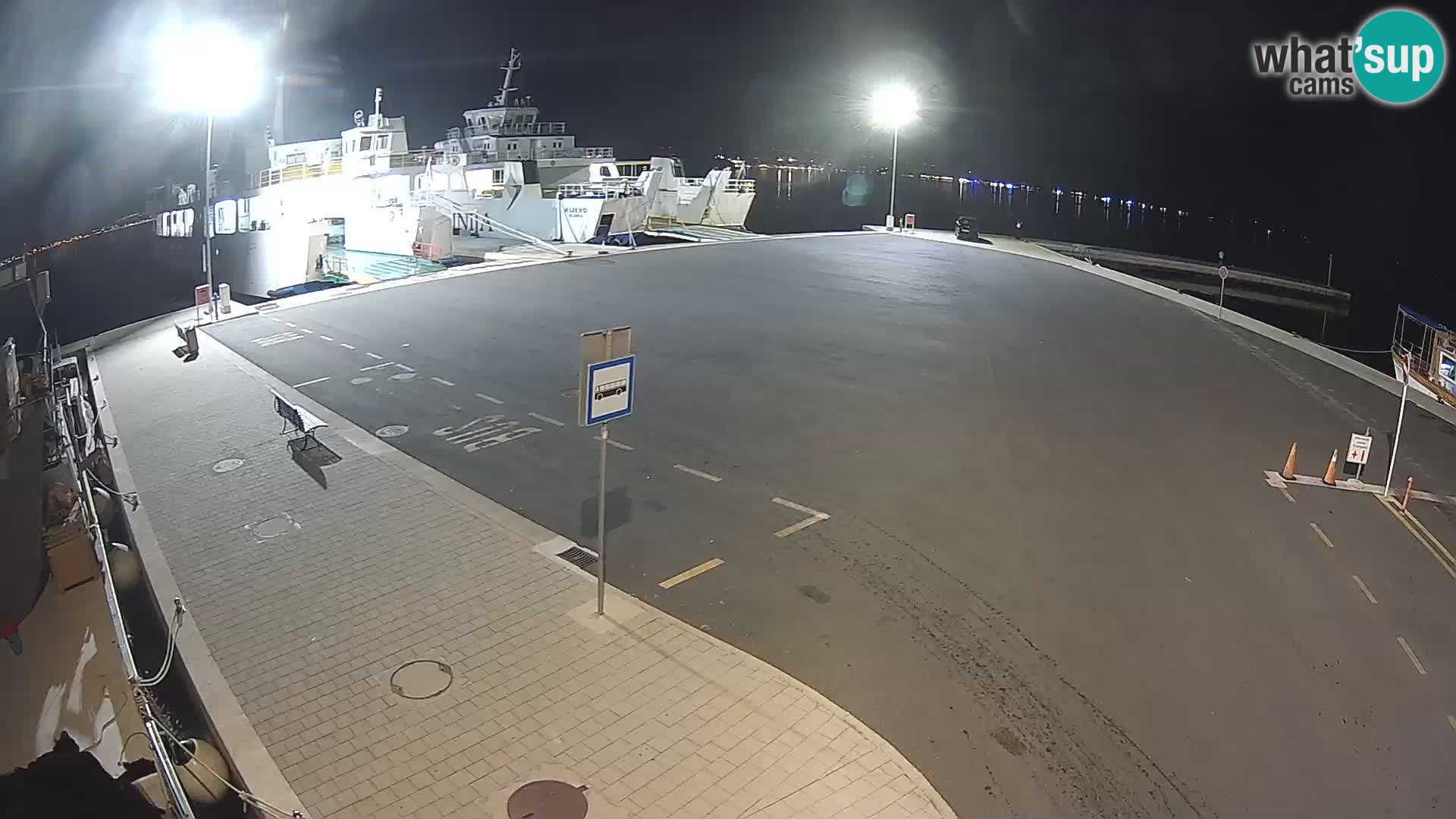 Tkon Live cam – ferry – Dalmatia – Croatia