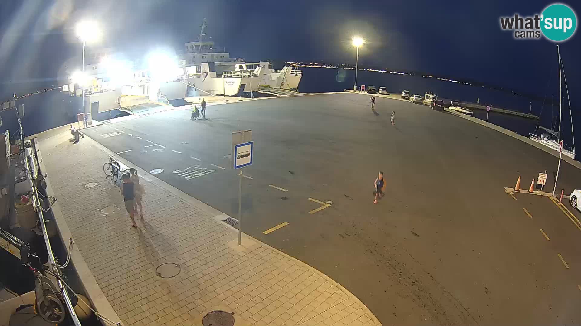 Tkon Live cam – ferry – Dalmatia – Croatia
