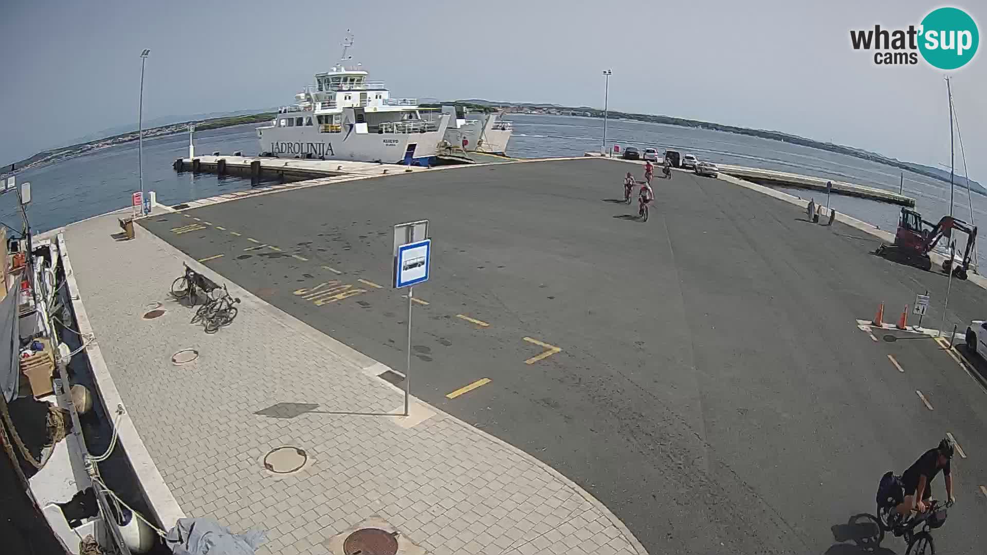 Tkon Live cam – ferry – Dalmatia – Croatia