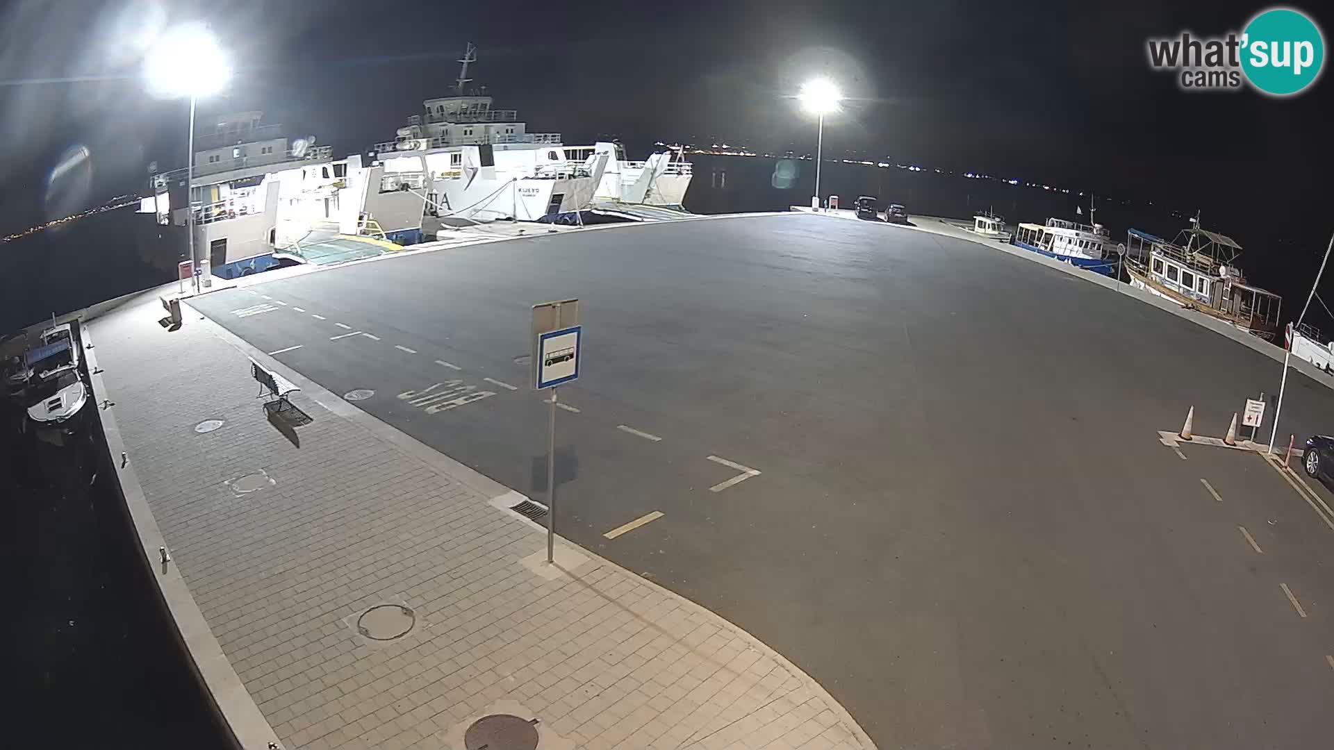 Tkon Live cam – Fähre – Dalmatien – Kroatien