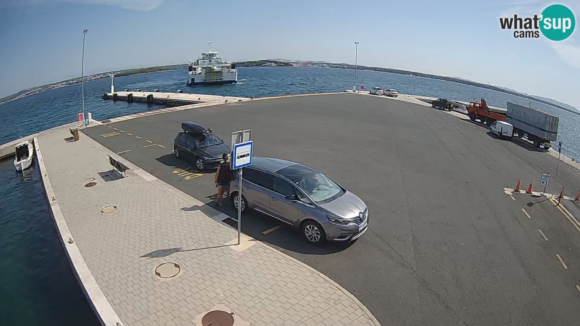 Tkon camera en vivo – Transportar – Dalmacia – Croacia