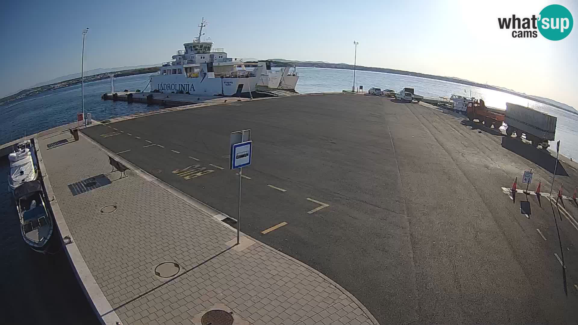 Tkon camera en vivo – Transportar – Dalmacia – Croacia