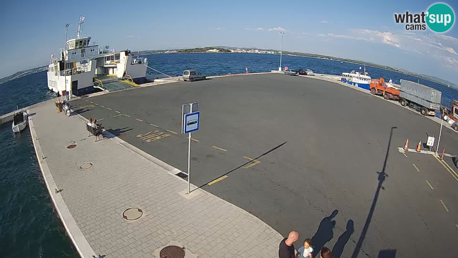 Tkon camera en vivo – Transportar – Dalmacia – Croacia
