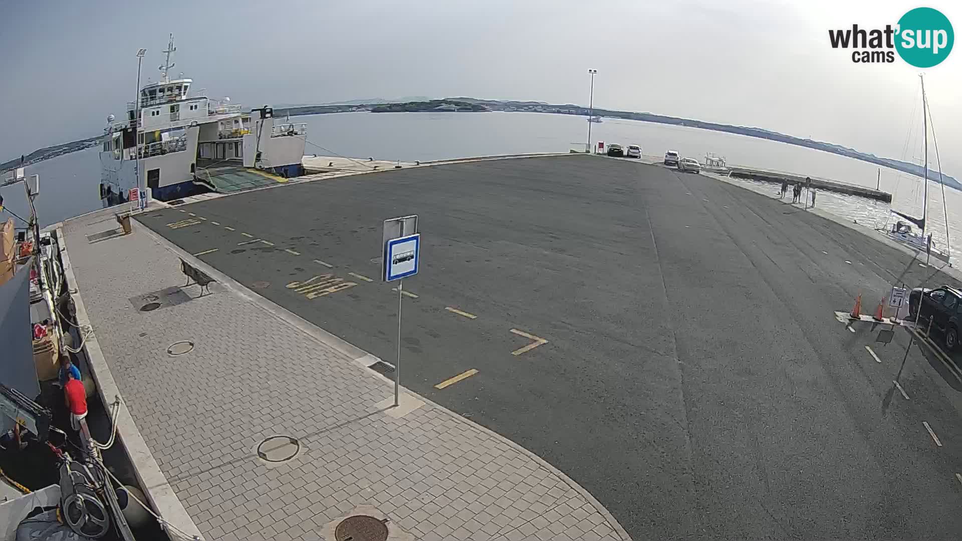 Tkon Live cam – traghetto – Dalmazia – Croazia