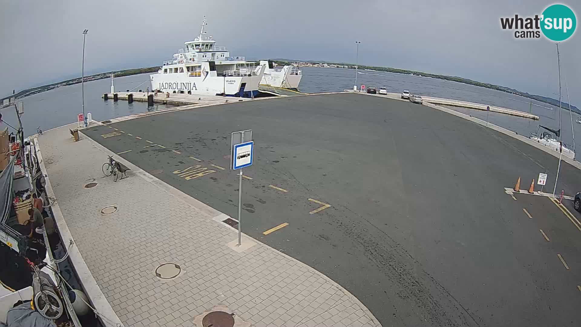 Tkon Live cam – traghetto – Dalmazia – Croazia