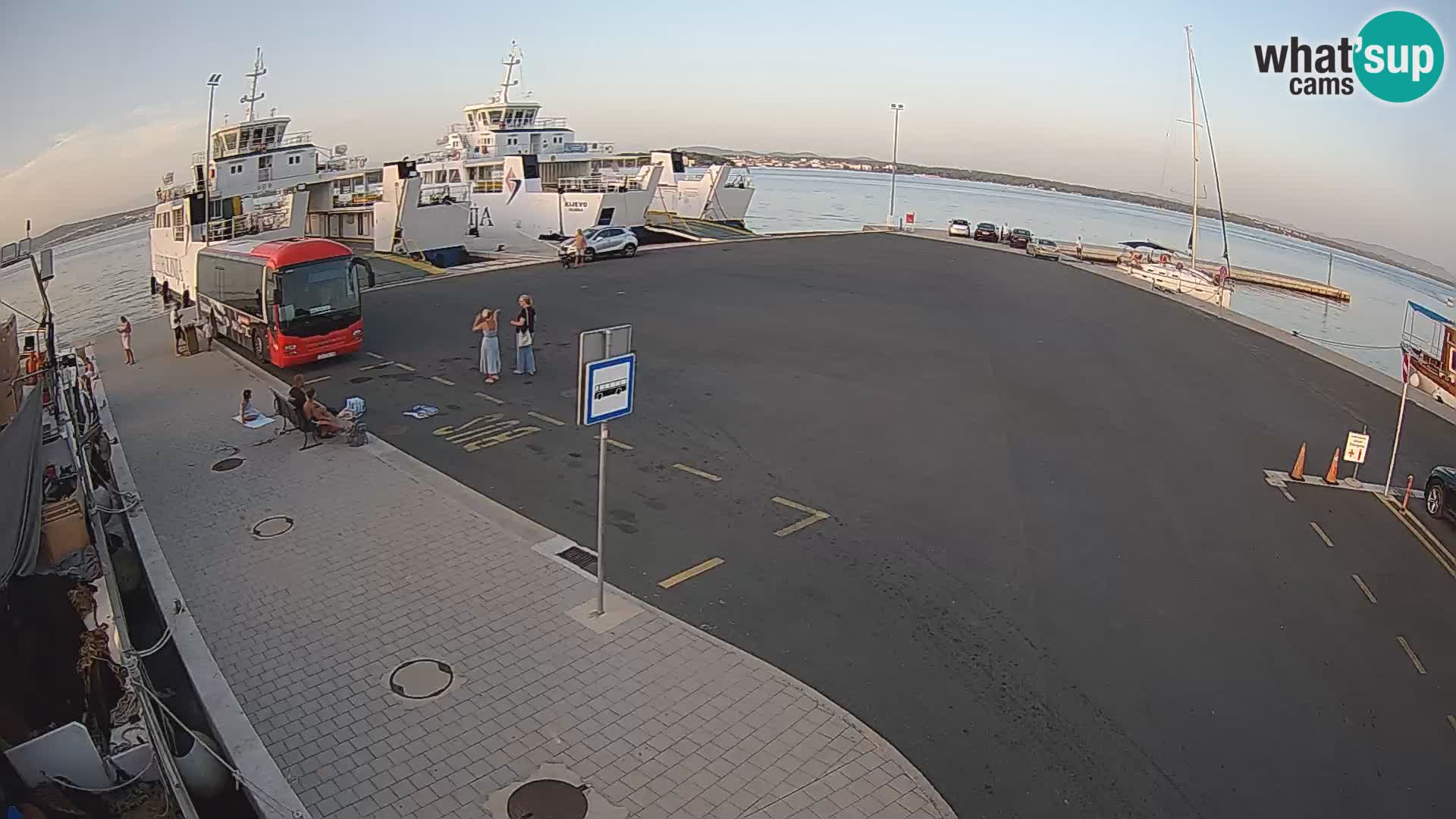 Tkon Live cam – traghetto – Dalmazia – Croazia