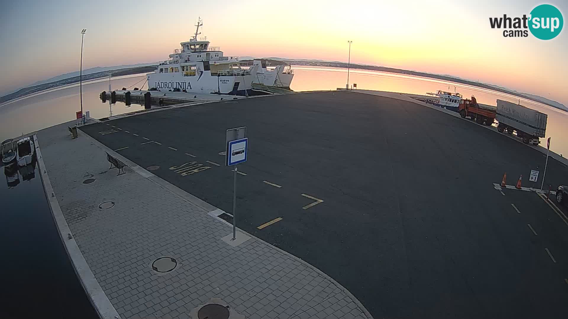 Tkon Live cam – Fähre – Dalmatien – Kroatien