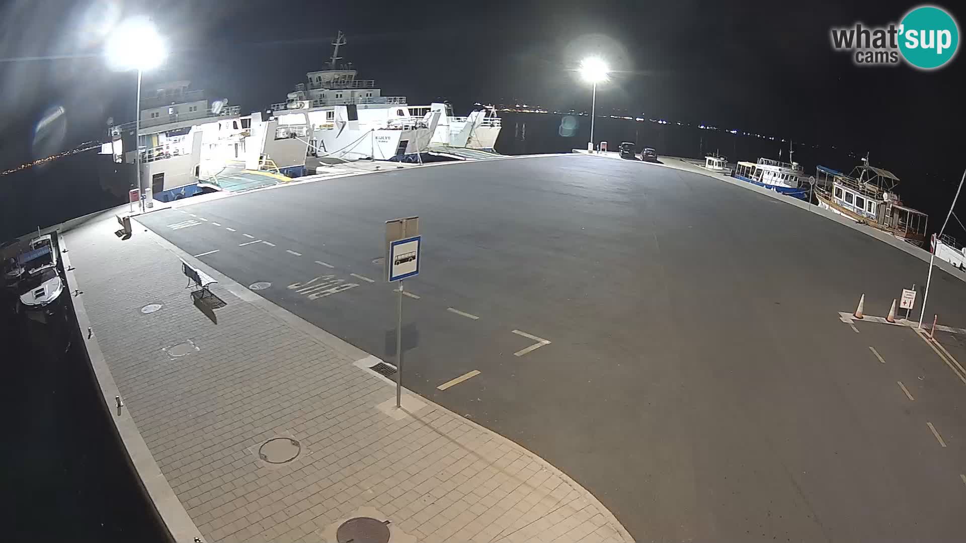 Tkon Live cam – traghetto – Dalmazia – Croazia
