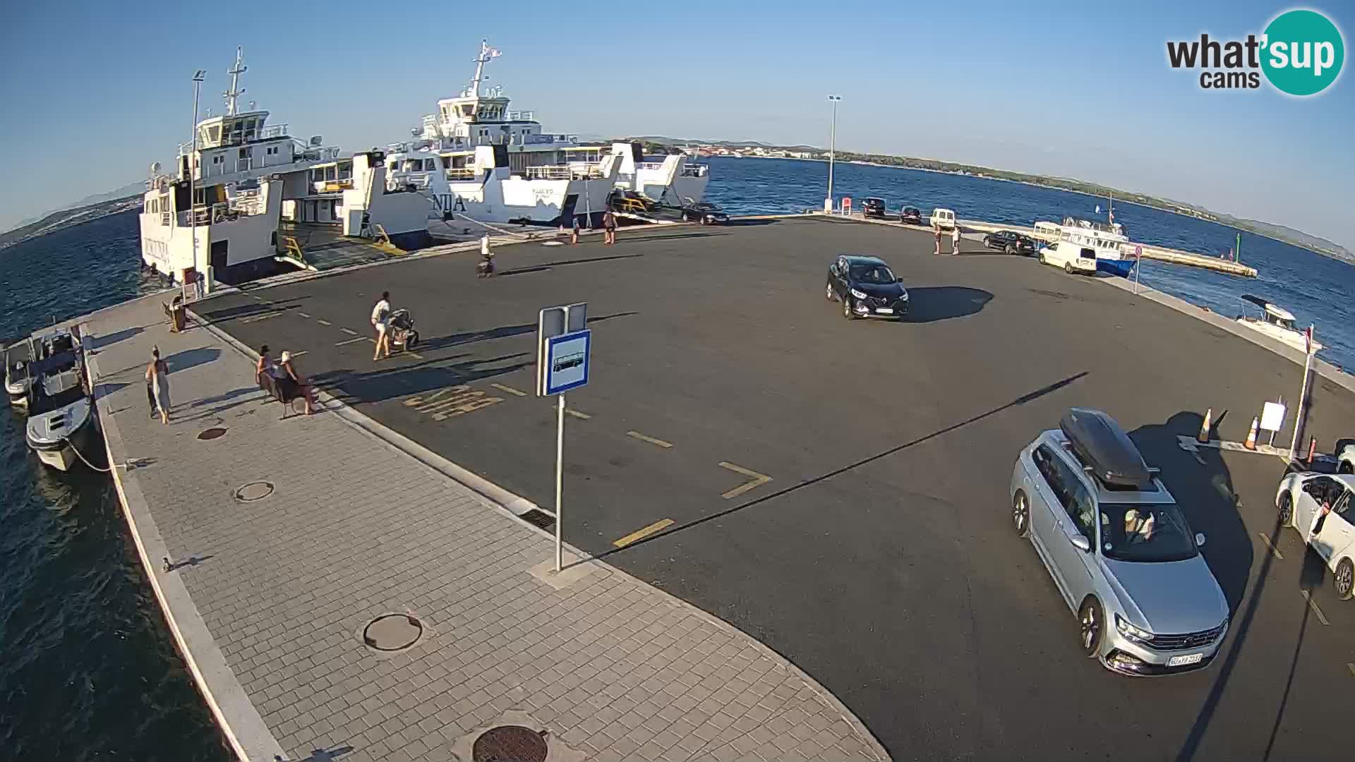 Tkon Live cam – traghetto – Dalmazia – Croazia