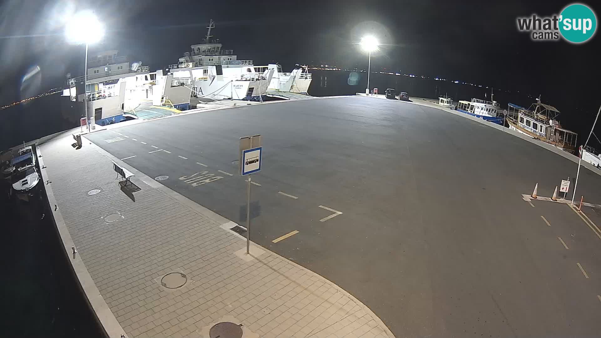 Tkon Live cam – traghetto – Dalmazia – Croazia