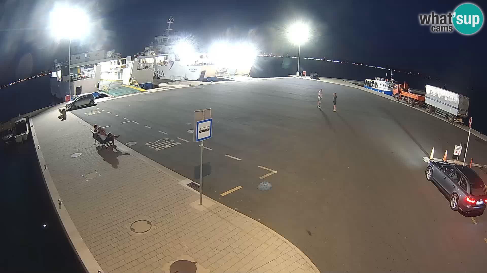 Tkon Live cam – ferry – Dalmatia – Croatia