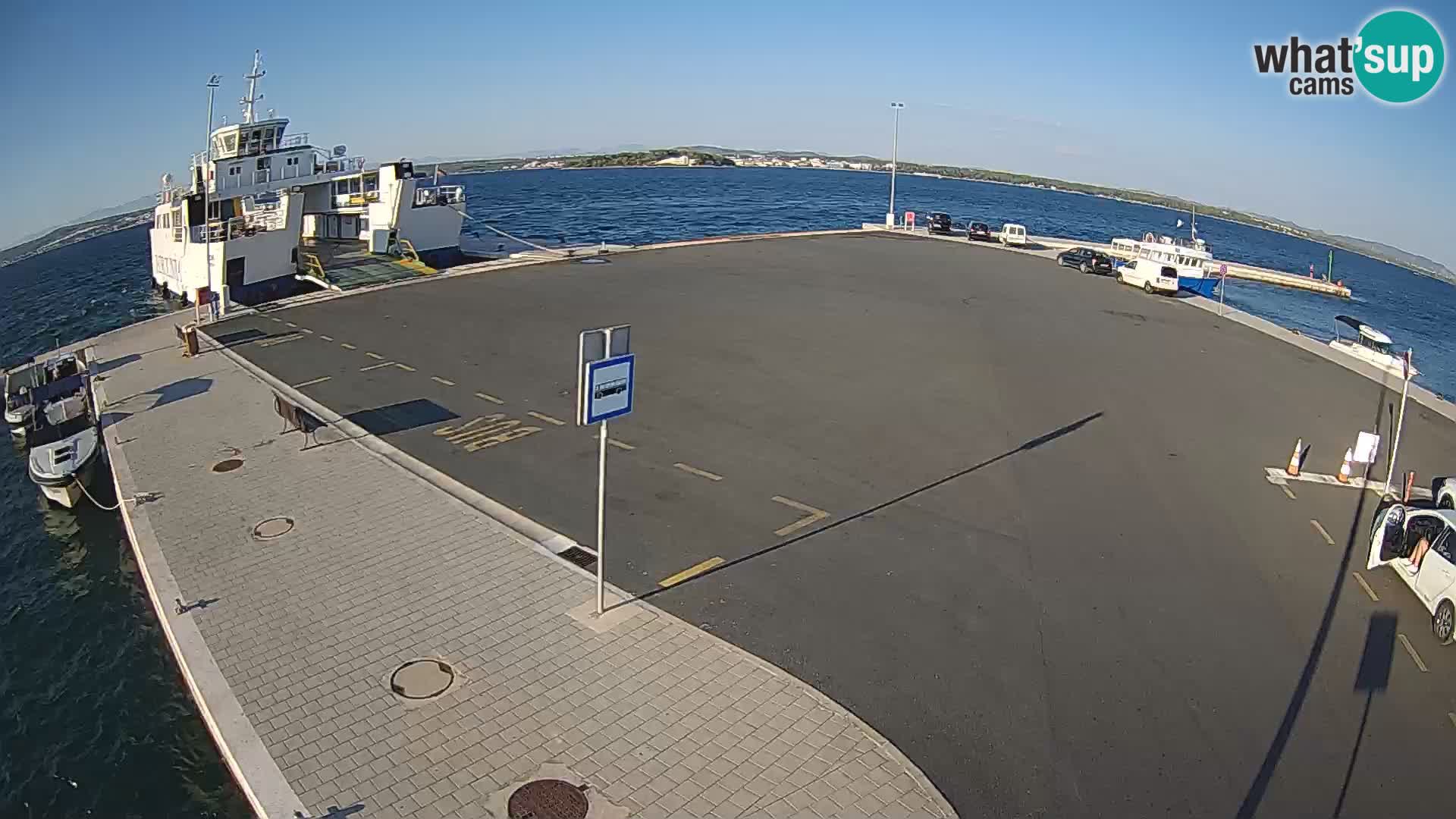 Tkon Live cam – traghetto – Dalmazia – Croazia