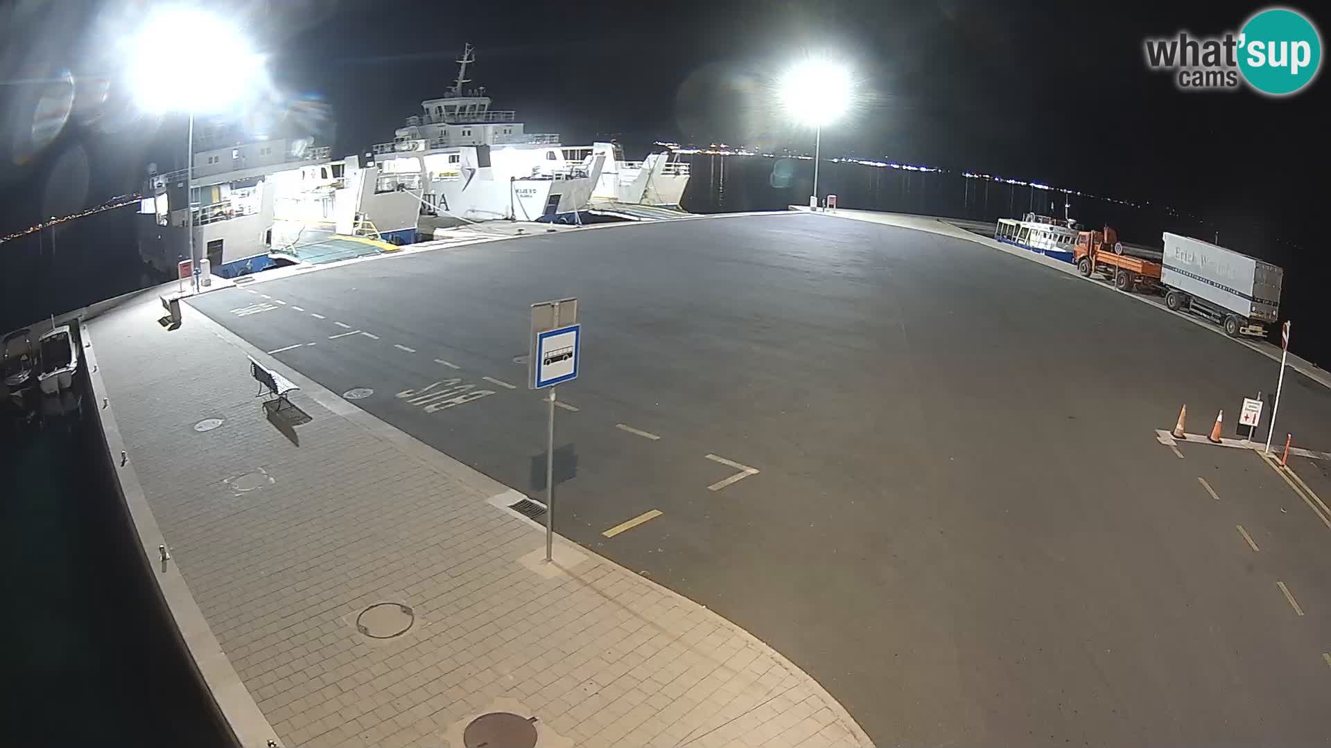 Tkon Live cam – Fähre – Dalmatien – Kroatien