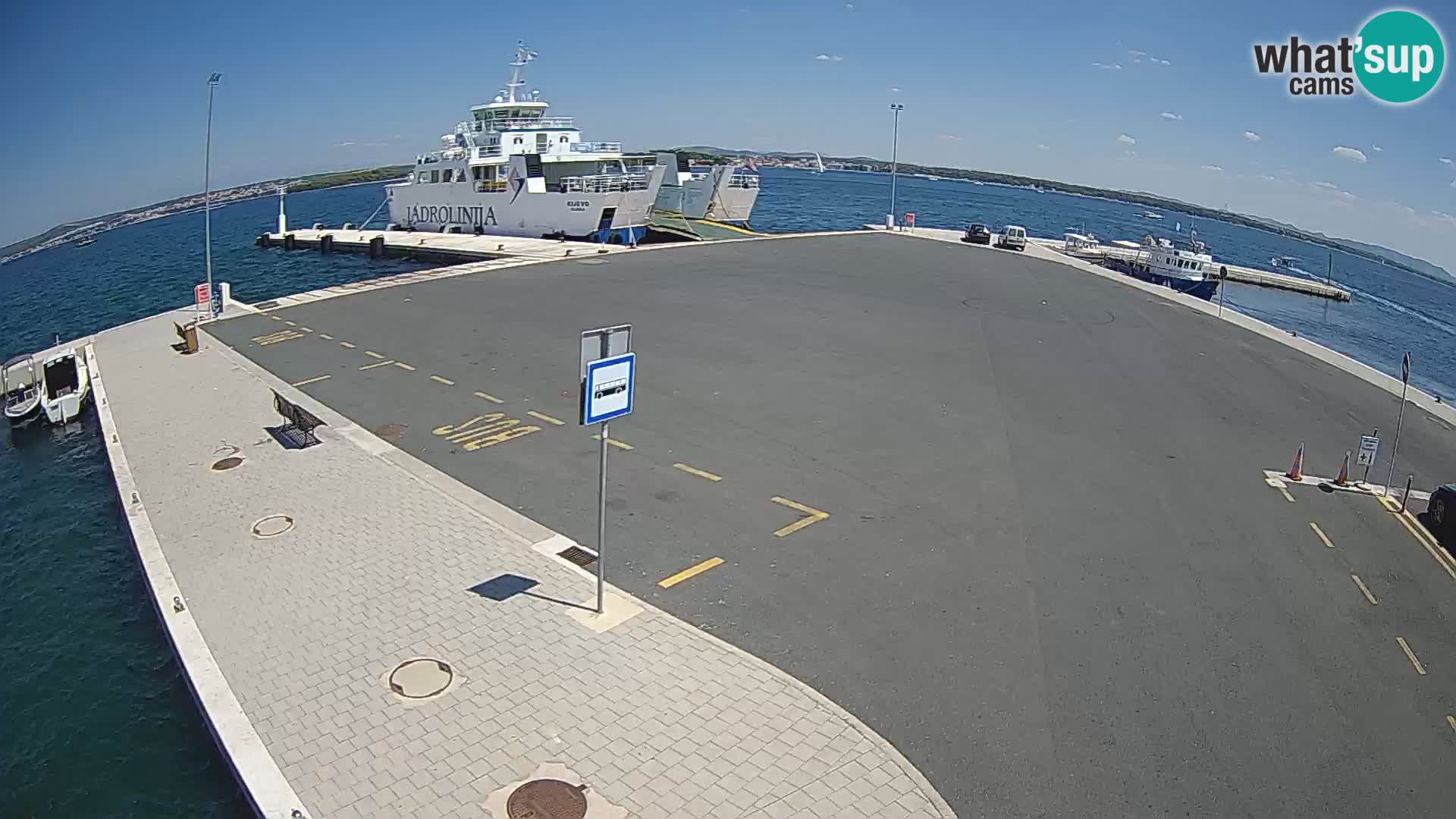 Tkon camera en vivo – Transportar – Dalmacia – Croacia