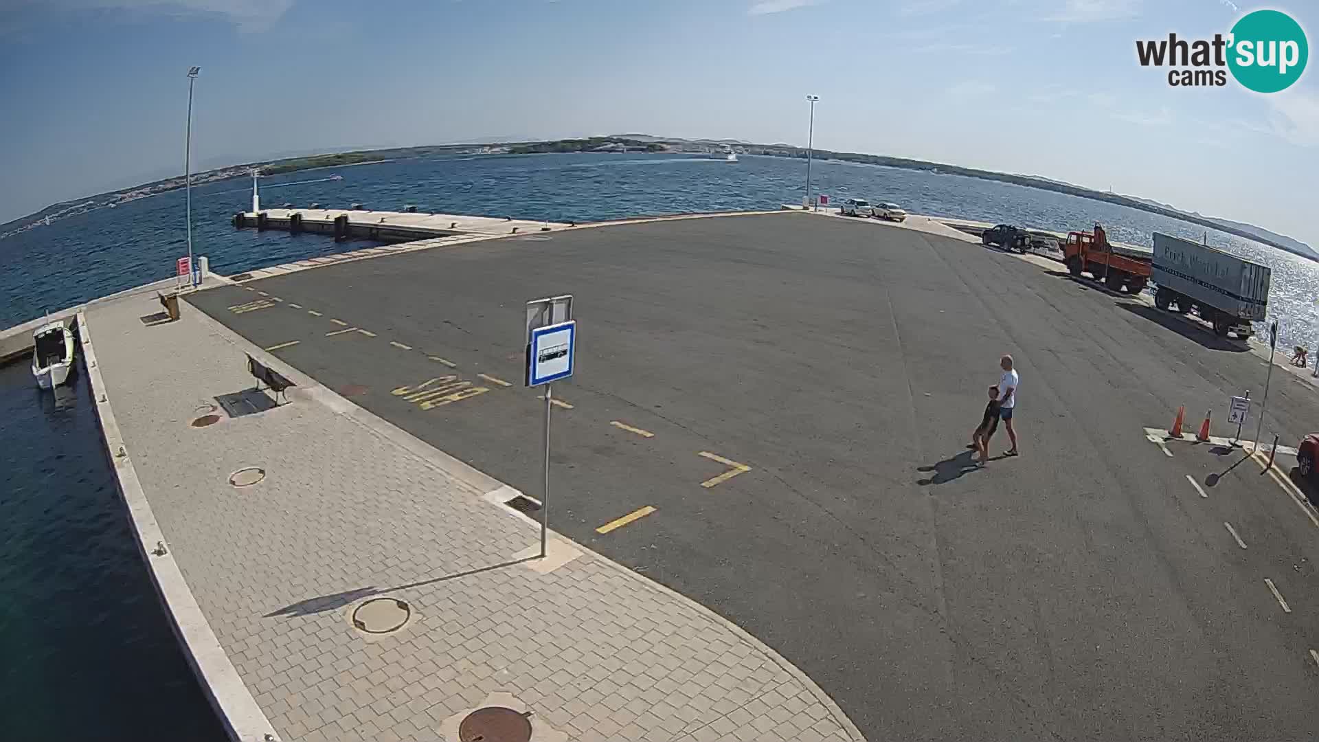 Tkon Live cam – traghetto – Dalmazia – Croazia