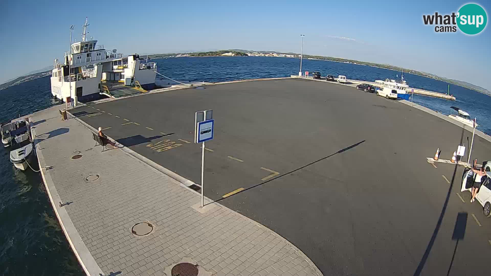 Tkon Live cam – traghetto – Dalmazia – Croazia