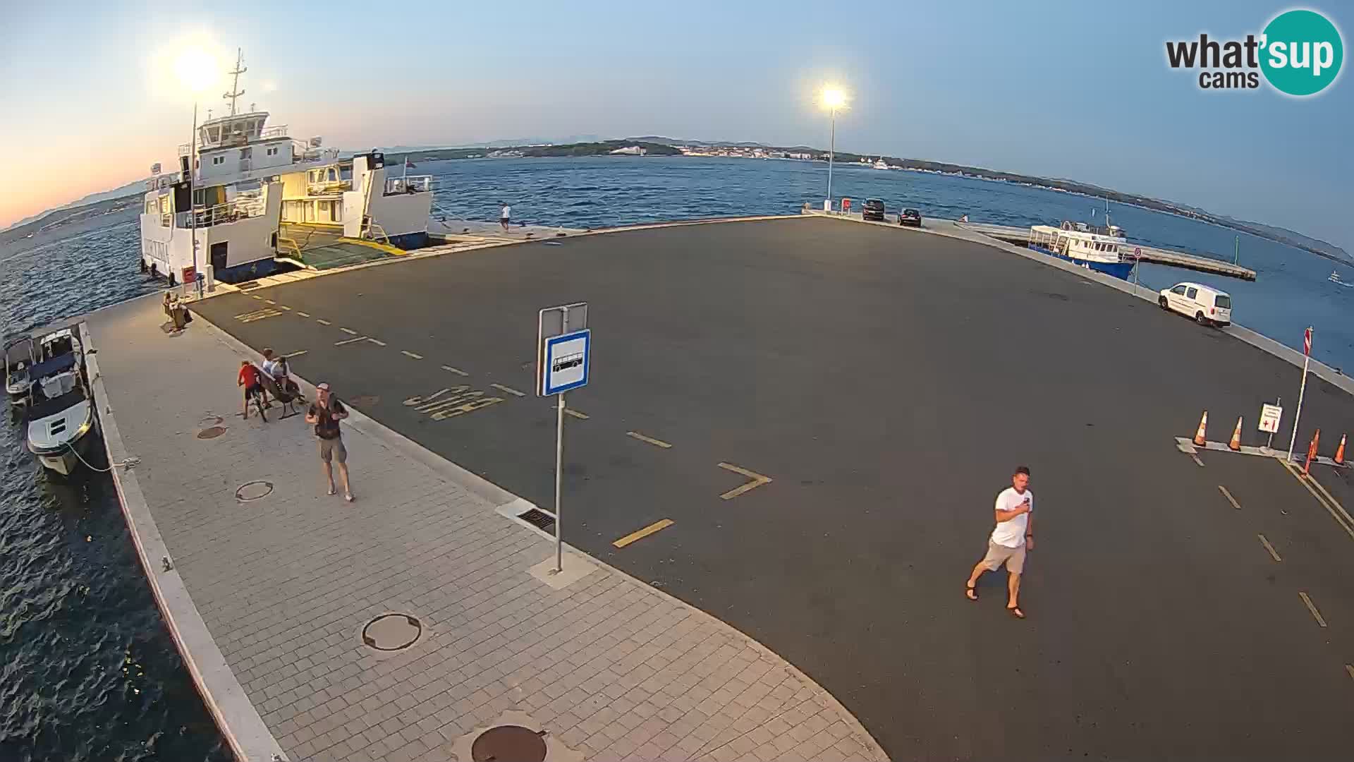 Tkon Live cam – Fähre – Dalmatien – Kroatien