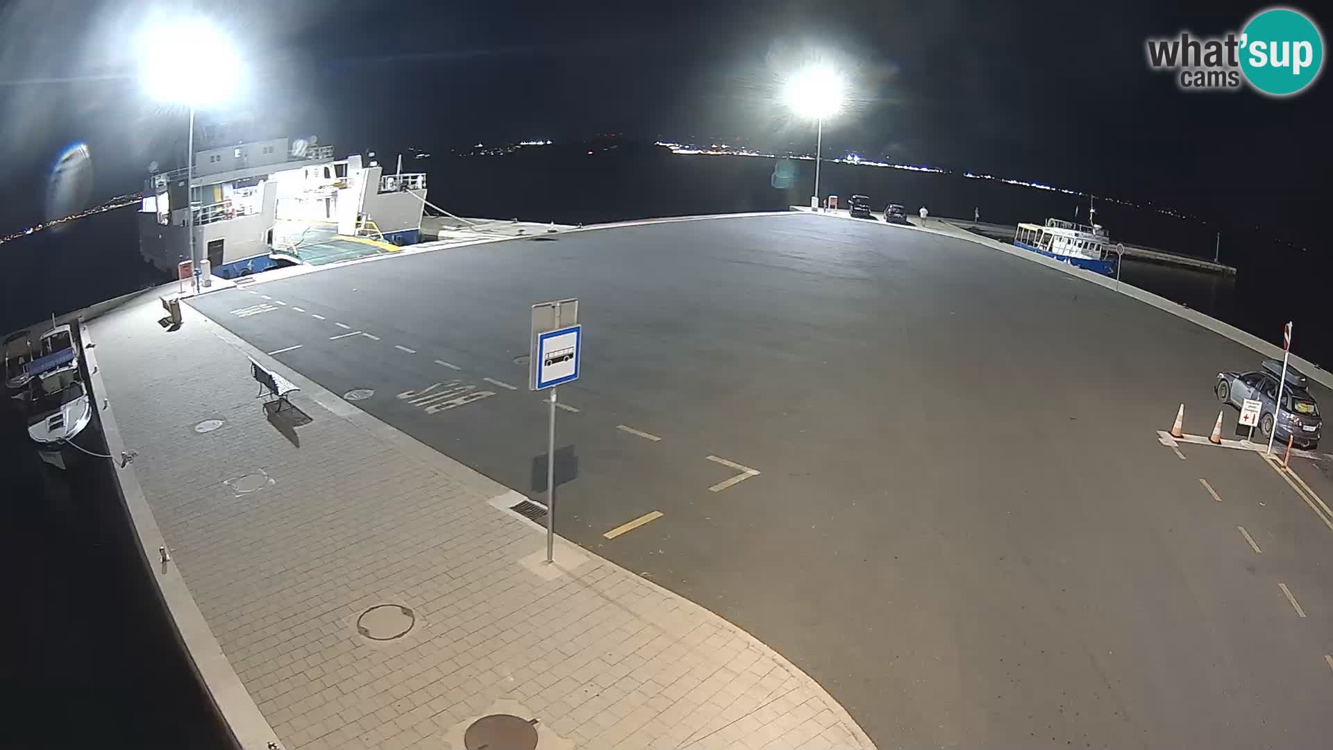 Tkon Live cam – traghetto – Dalmazia – Croazia