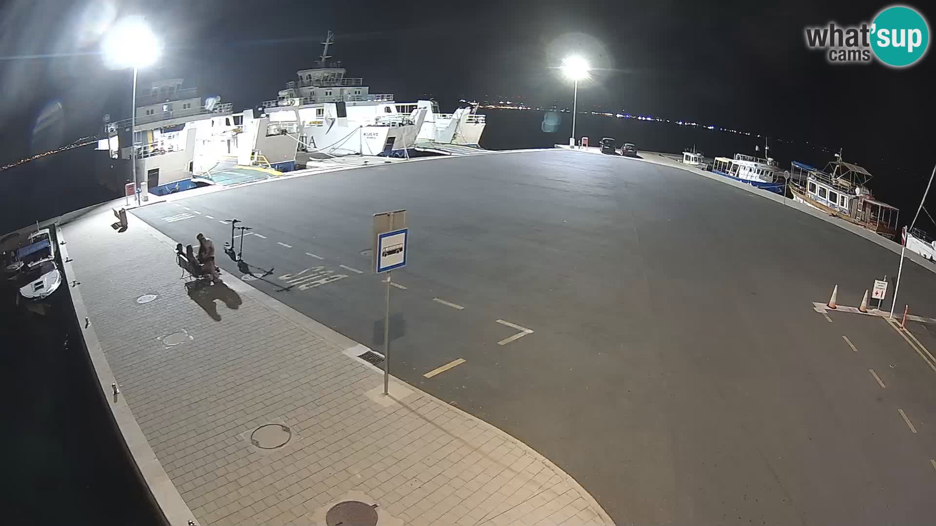 Tkon Live cam – ferry – Dalmatia – Croatia
