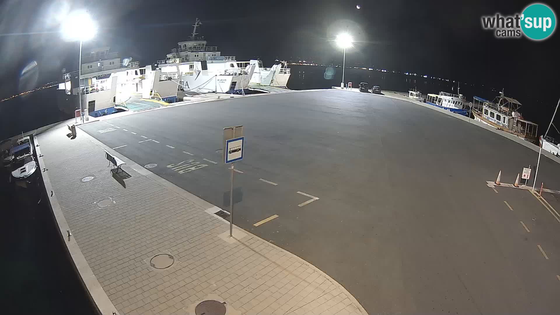 Tkon Live cam – ferry – Dalmatia – Croatia