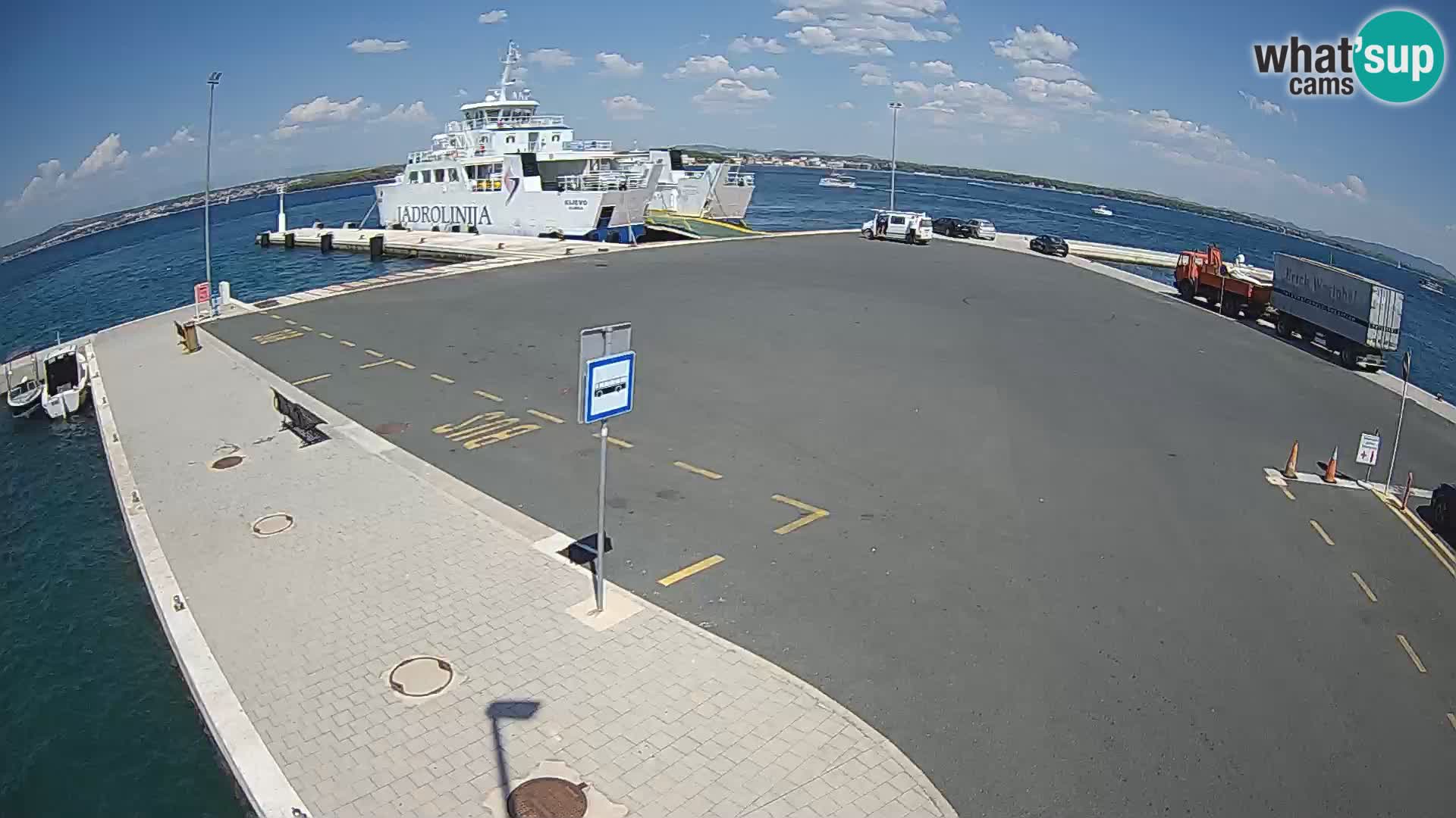 Tkon Live cam – traghetto – Dalmazia – Croazia