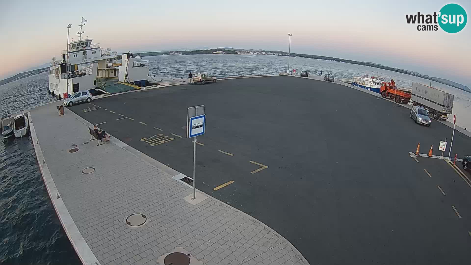 Tkon Live cam – Fähre – Dalmatien – Kroatien