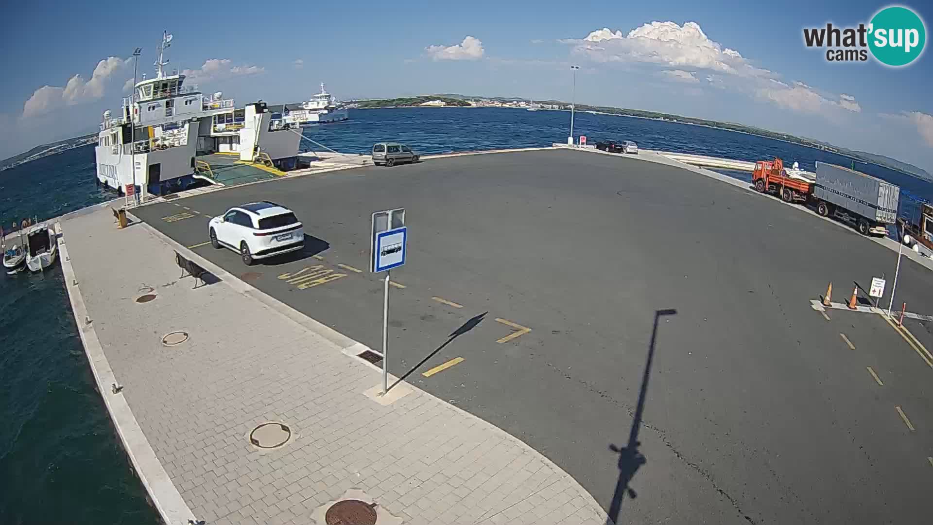 Tkon Live cam – traghetto – Dalmazia – Croazia