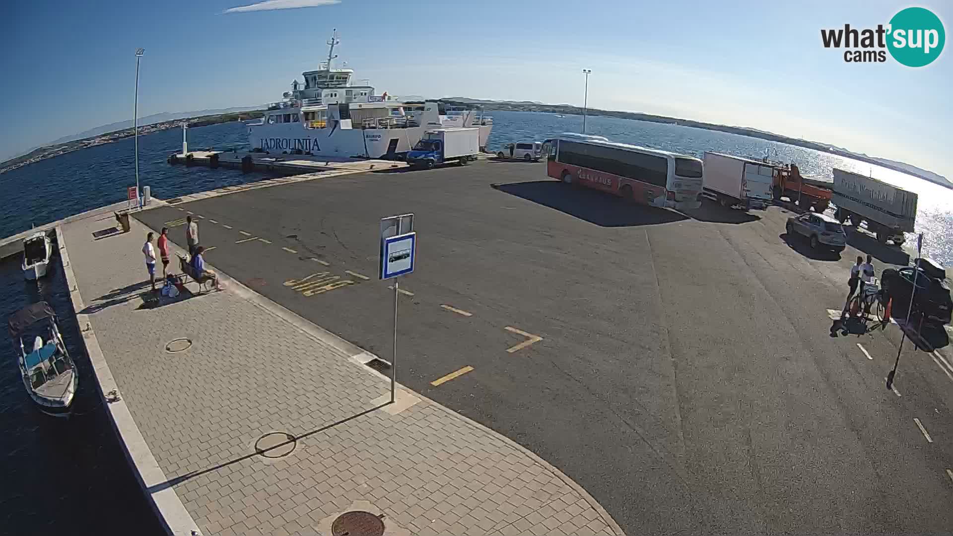 Tkon Live cam – Fähre – Dalmatien – Kroatien