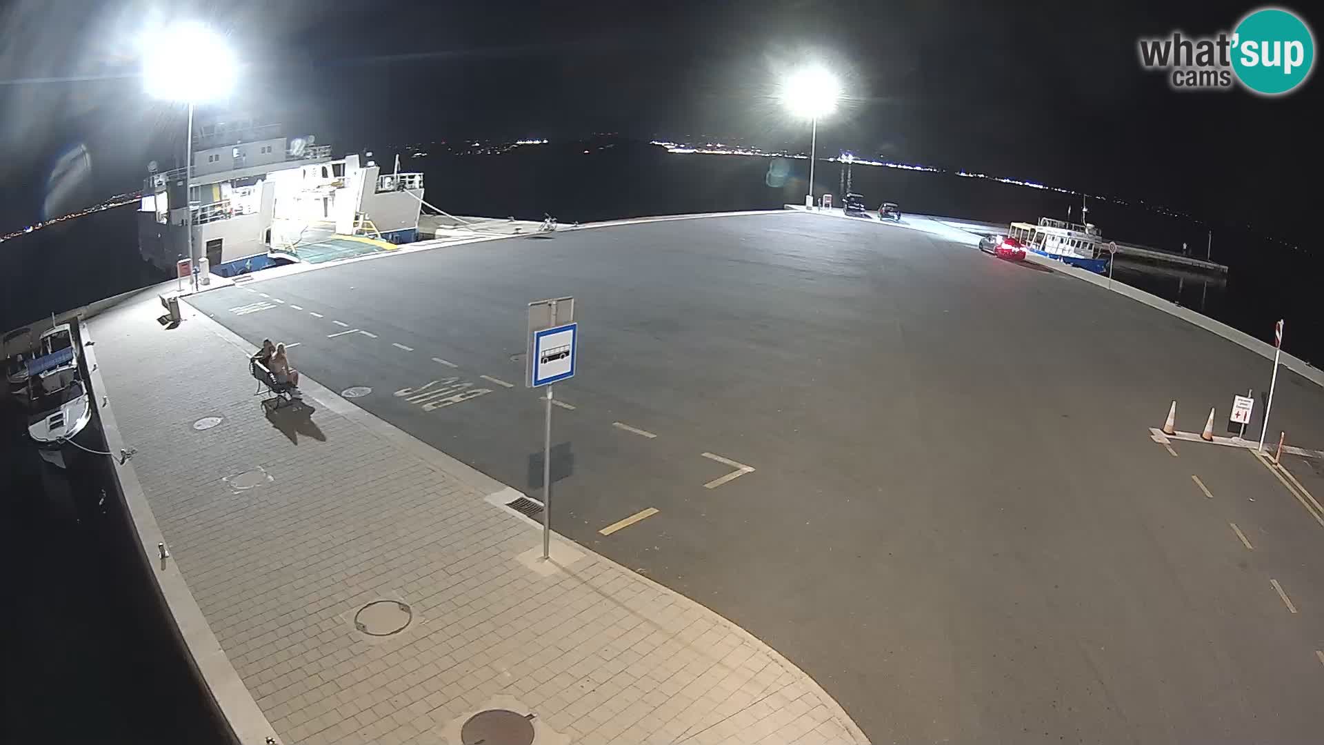 Tkon Live cam – ferry – Dalmatia – Croatia