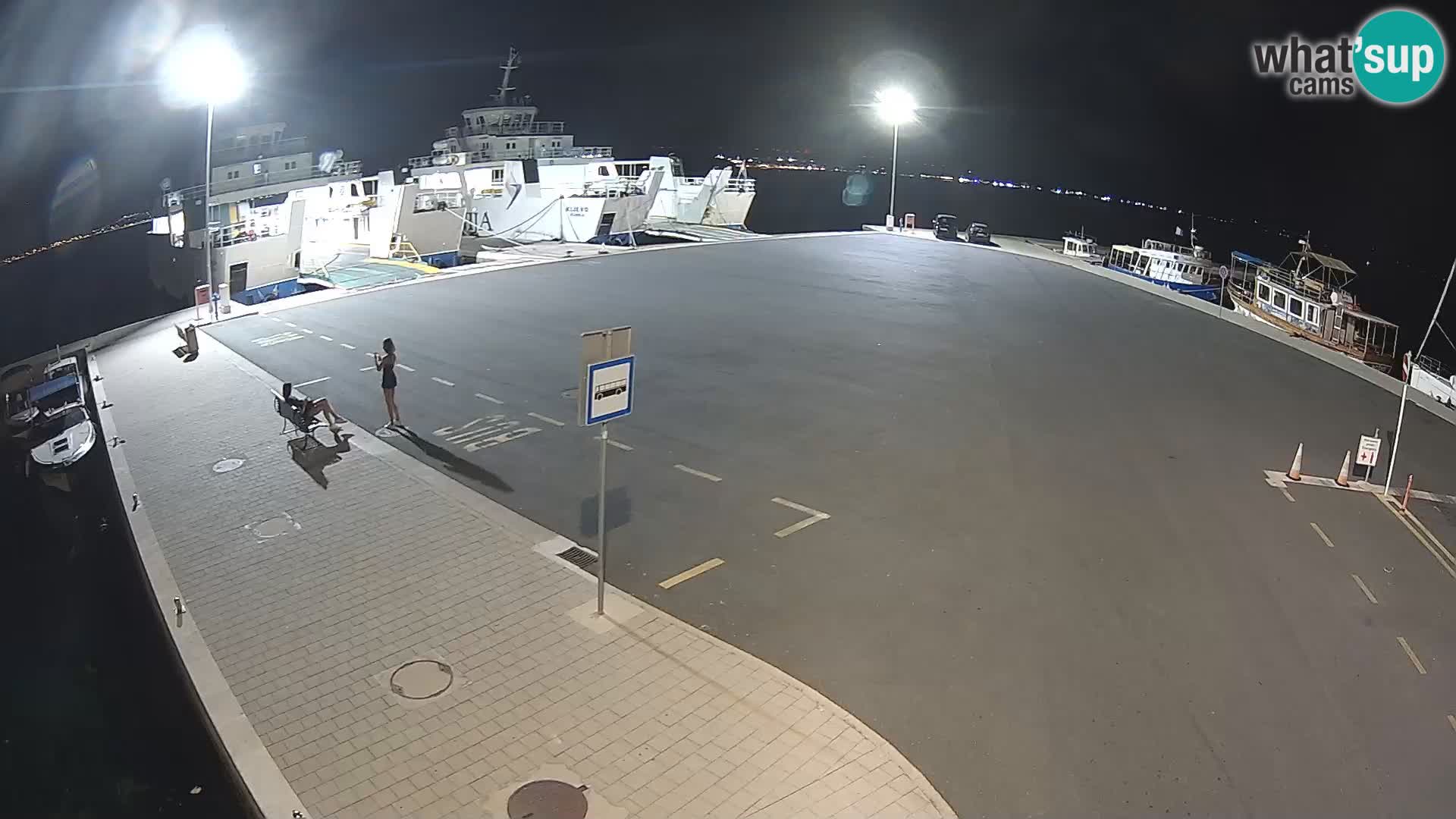 Tkon Live cam – Fähre – Dalmatien – Kroatien