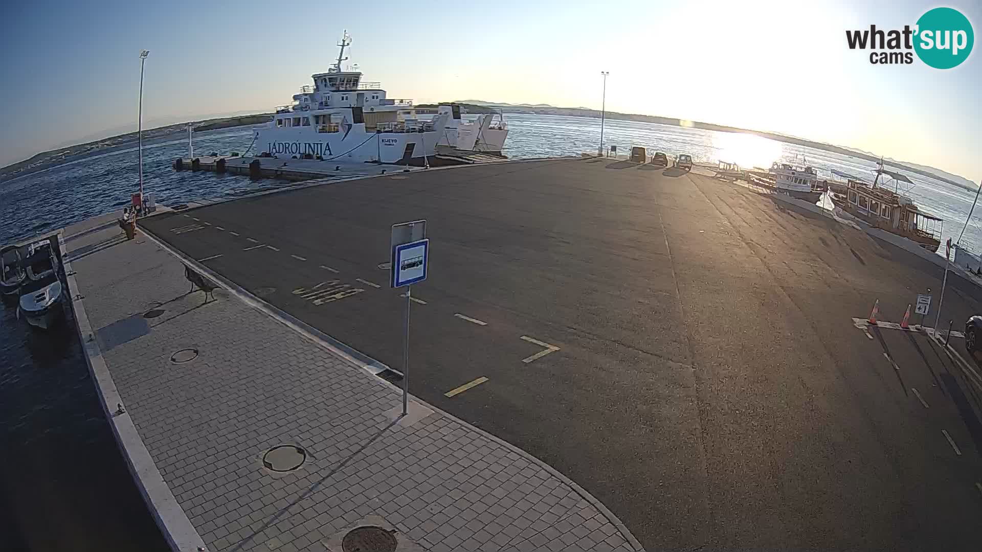 Tkon Live cam – Fähre – Dalmatien – Kroatien