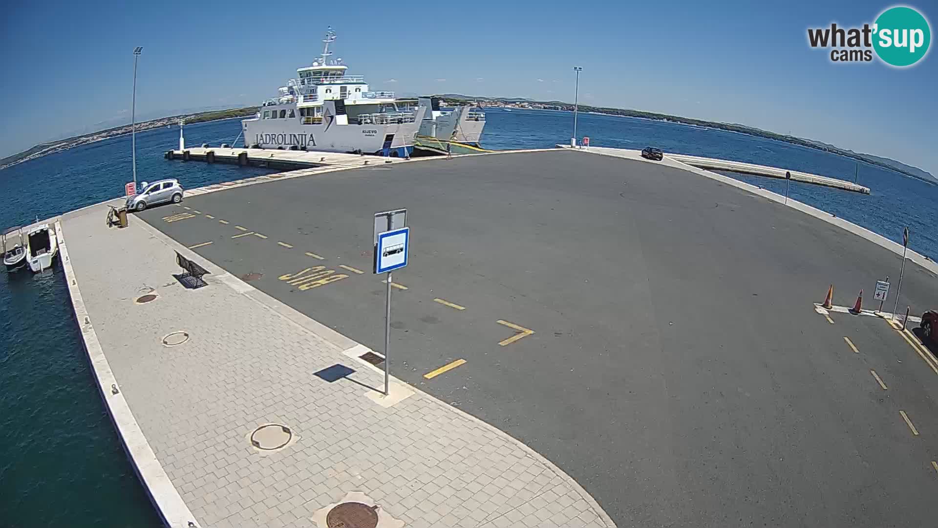 Tkon Live cam – Fähre – Dalmatien – Kroatien