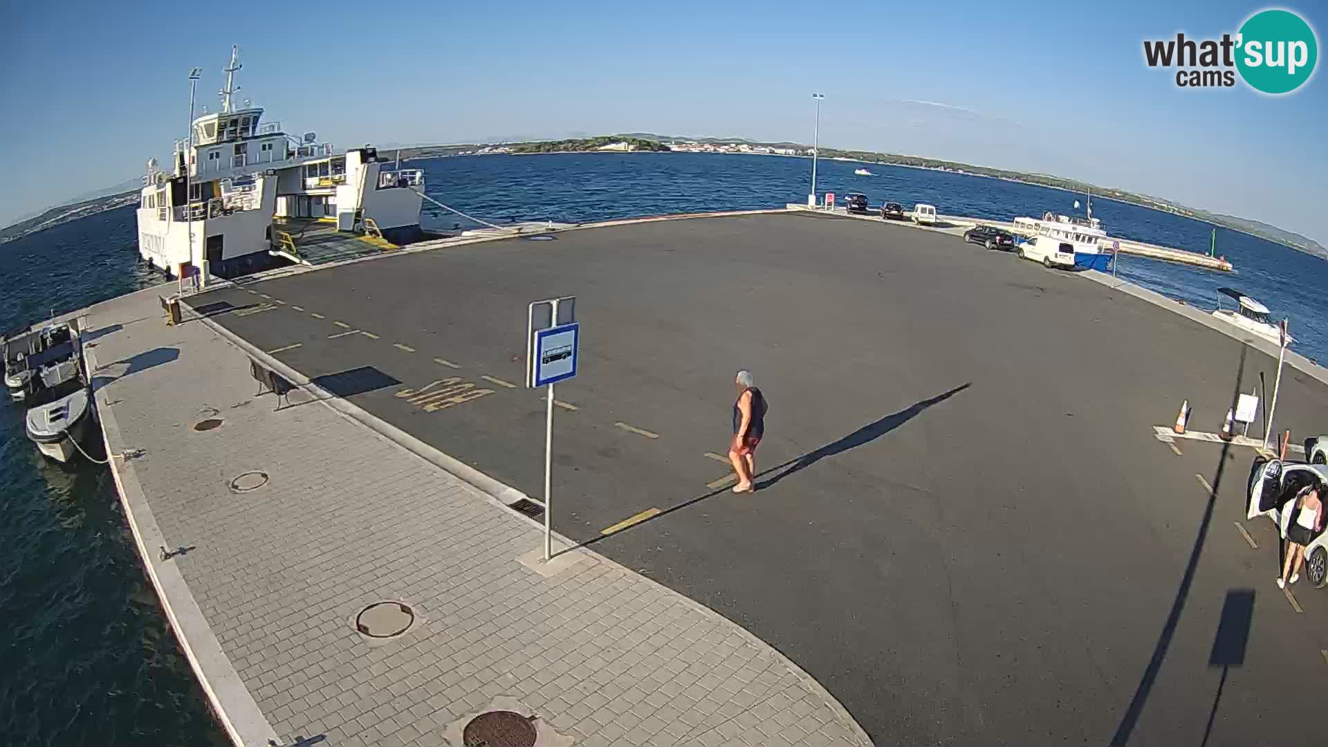 Tkon Live cam – Fähre – Dalmatien – Kroatien