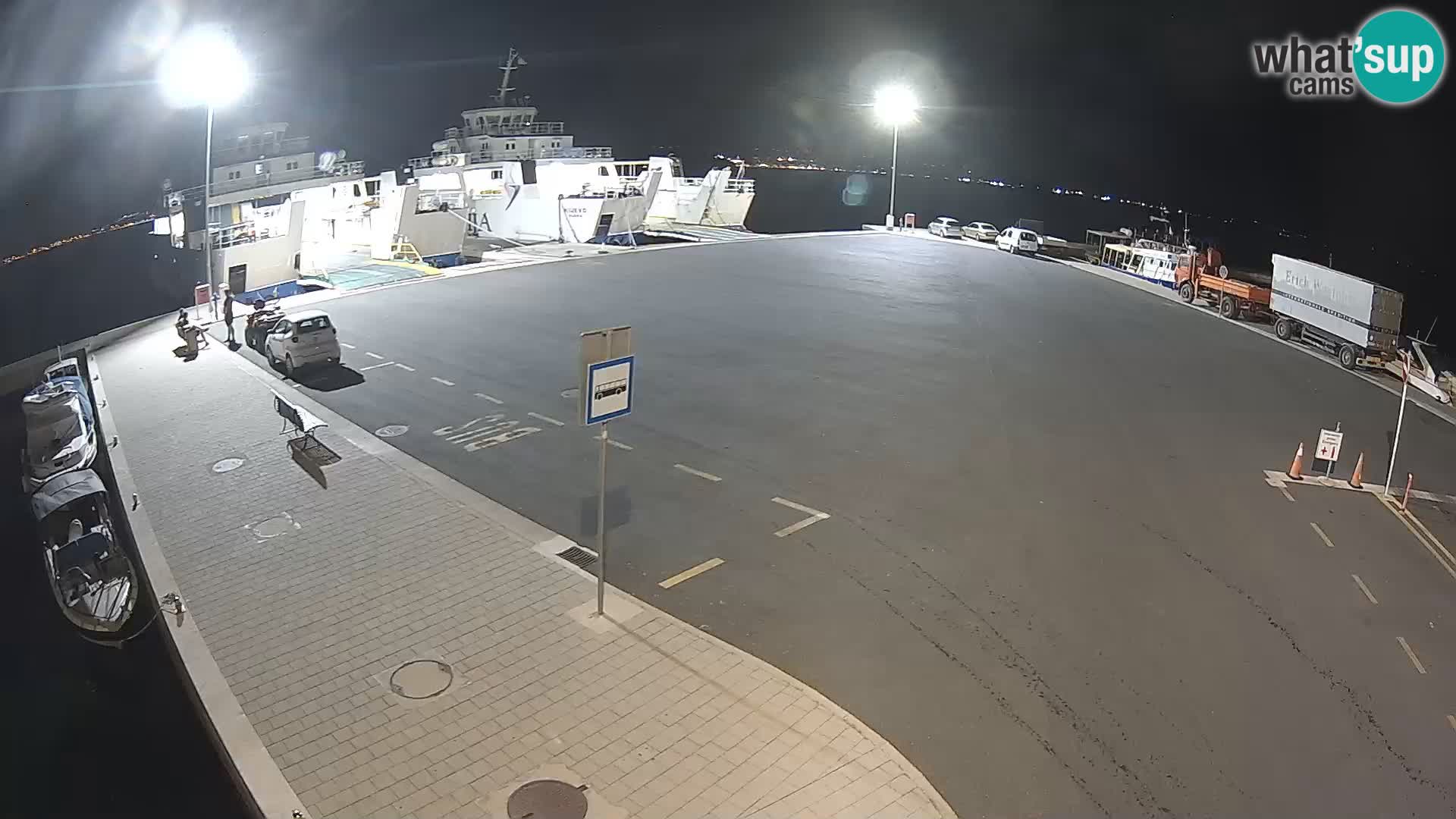 Tkon Live cam – ferry – Dalmatia – Croatia