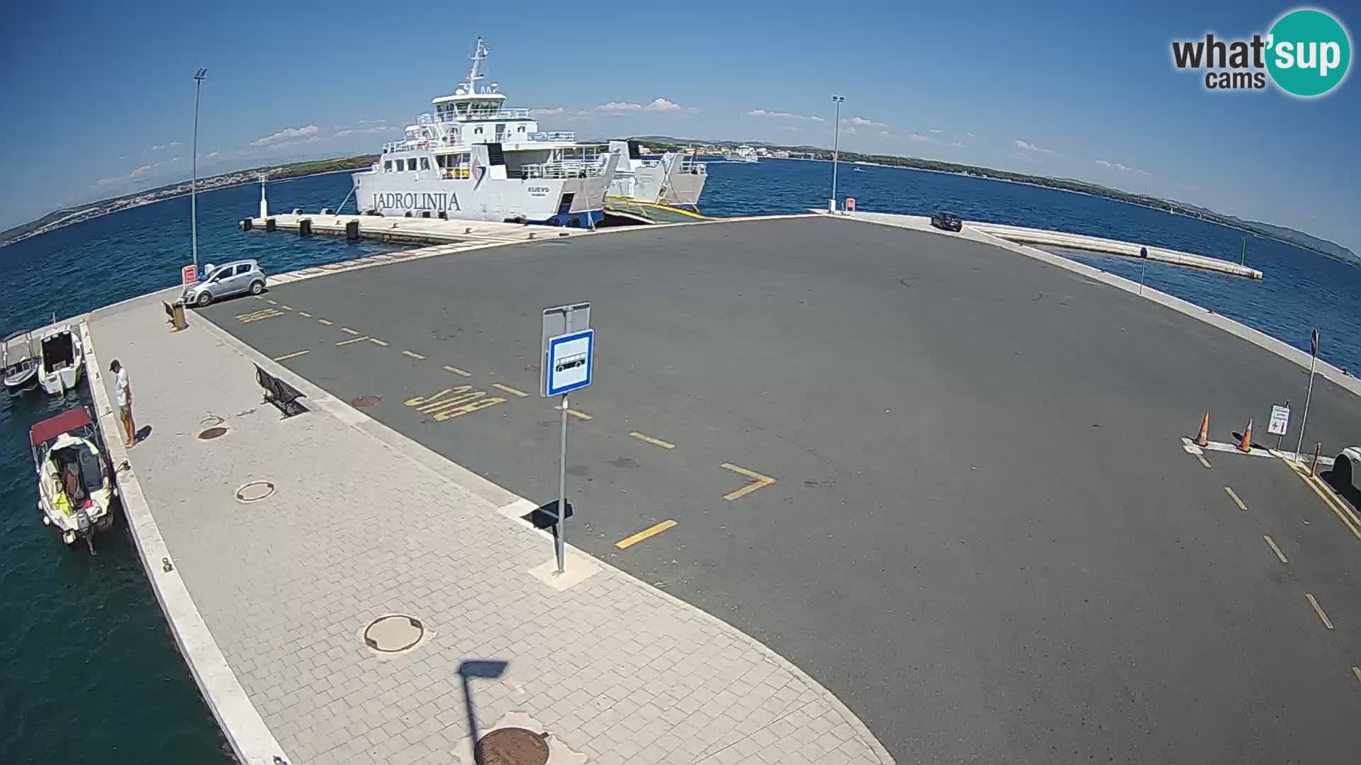 Tkon Live cam – traghetto – Dalmazia – Croazia