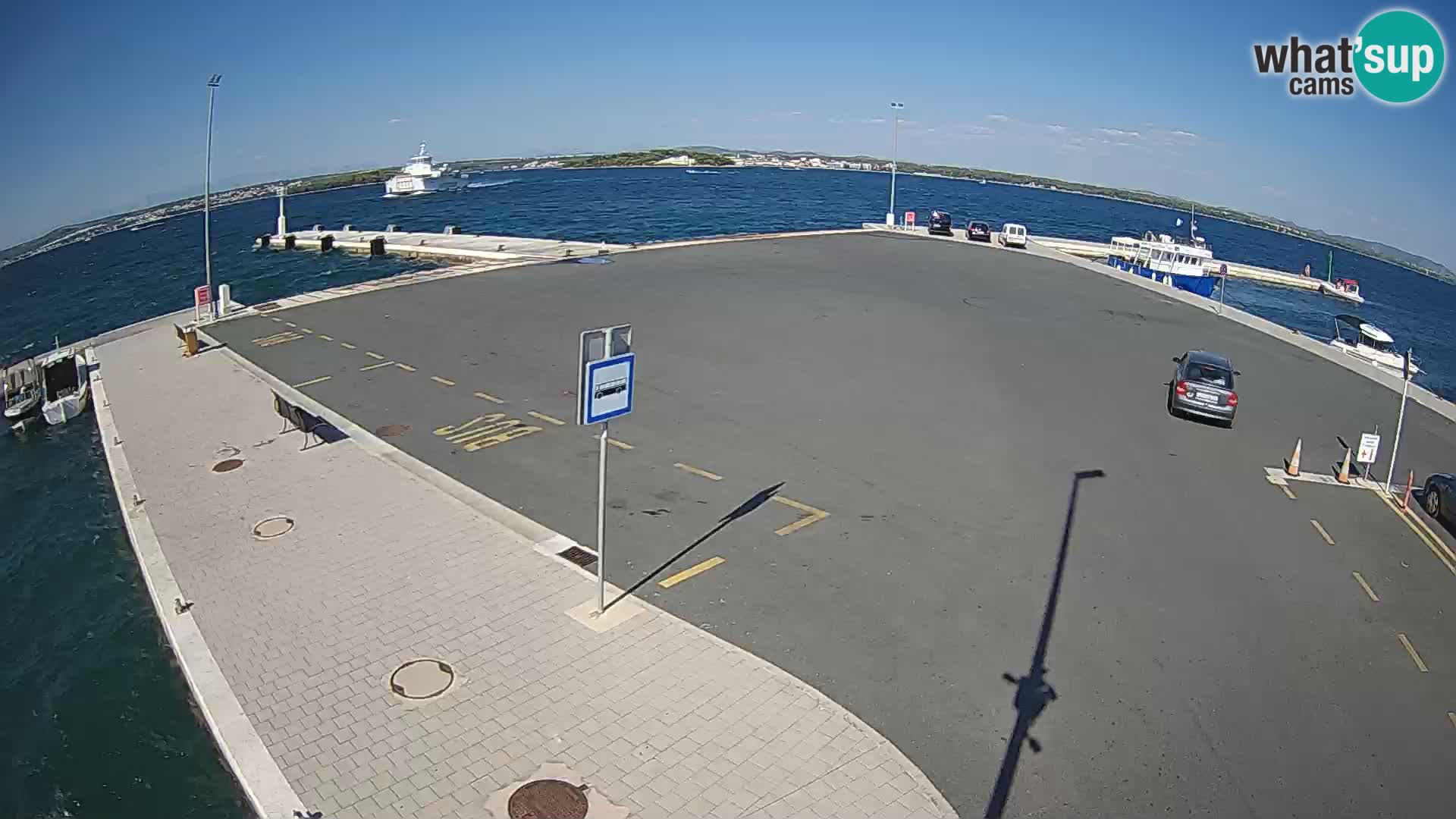 Tkon Live cam – traghetto – Dalmazia – Croazia