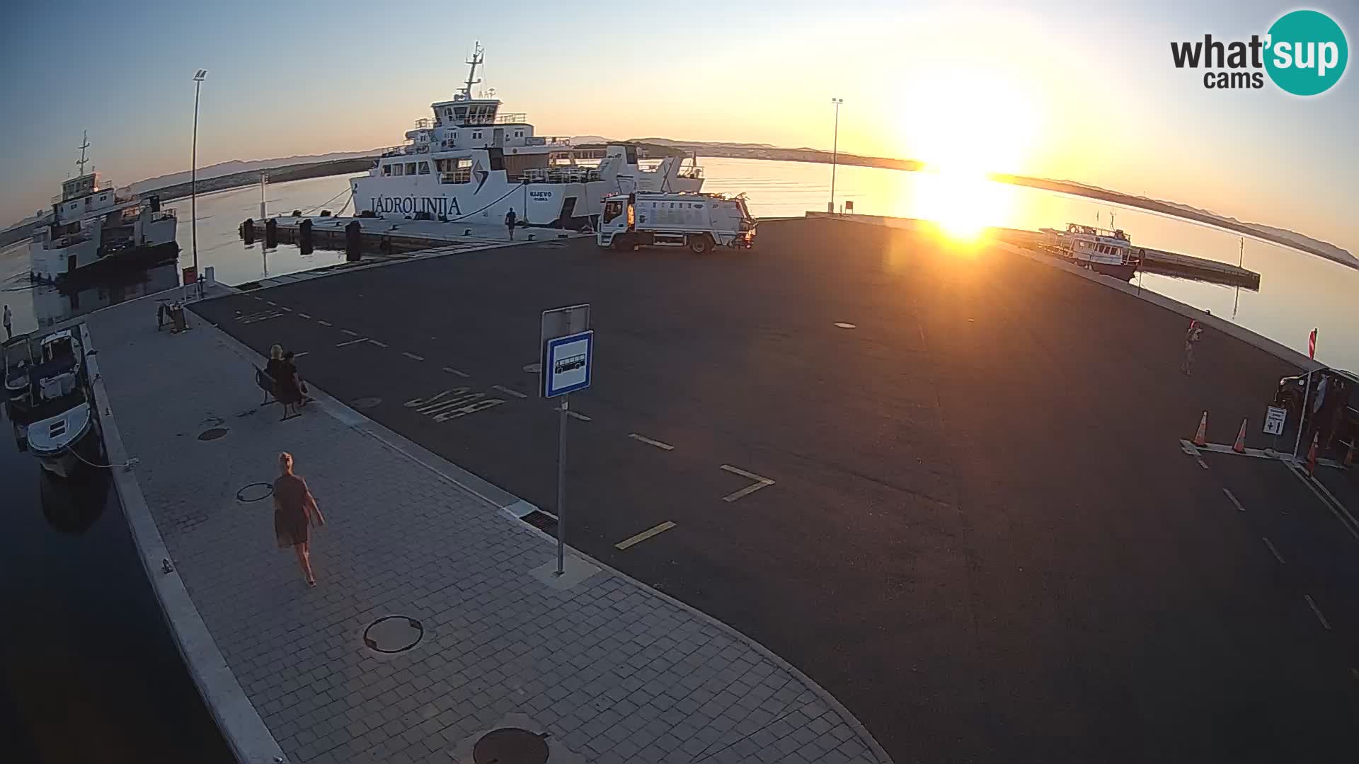 Tkon u živo – trajekt – Dalmacija