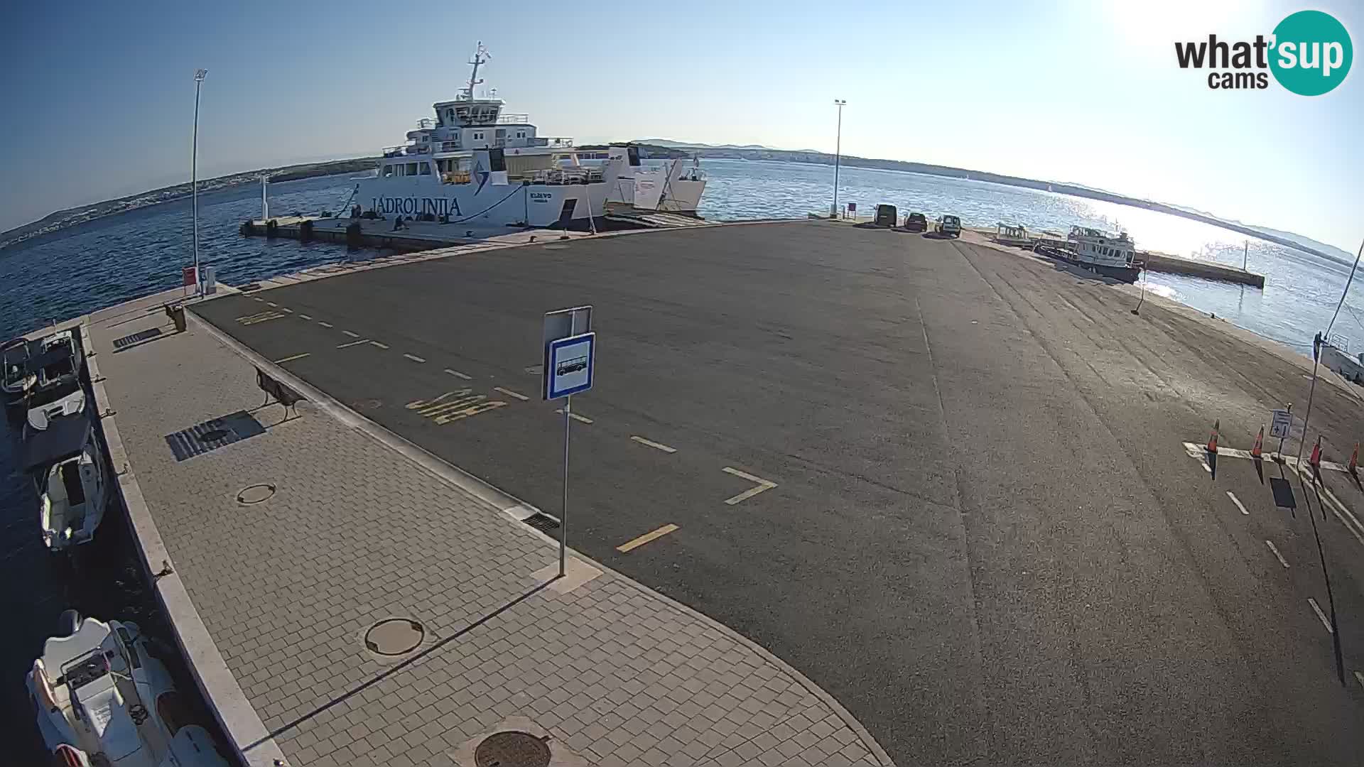 Tkon Live cam – Fähre – Dalmatien – Kroatien