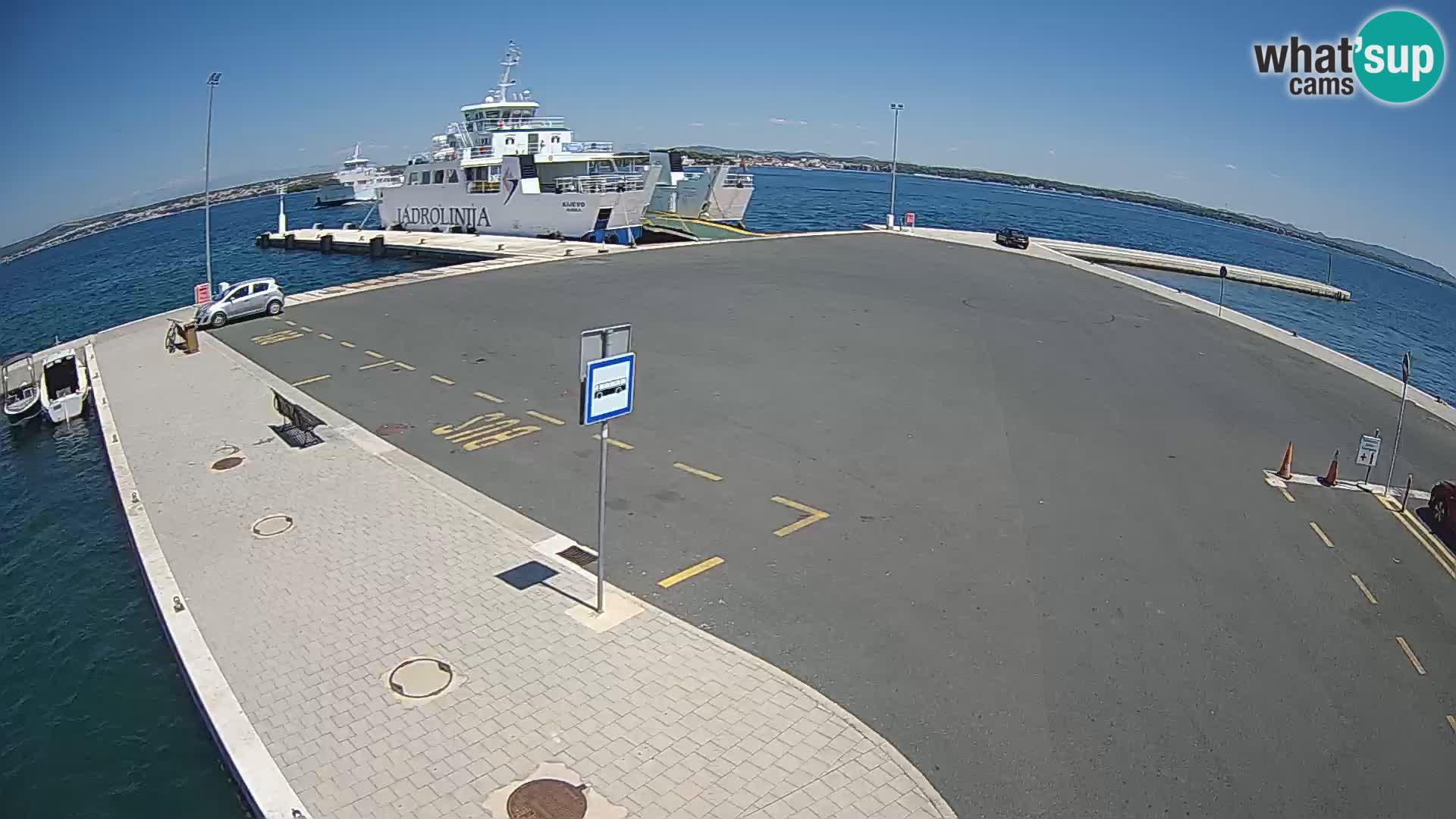Tkon Live cam – Fähre – Dalmatien – Kroatien