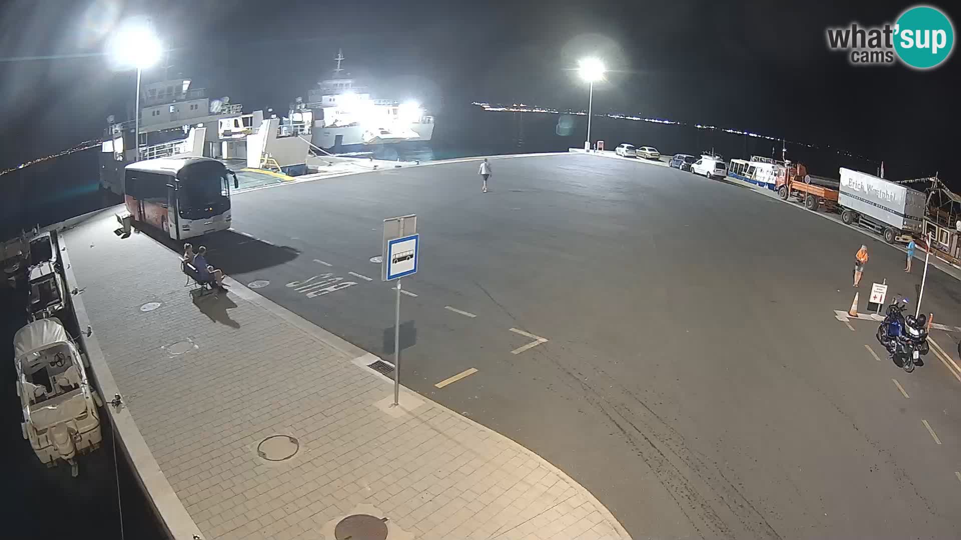 Tkon Live cam – Fähre – Dalmatien – Kroatien